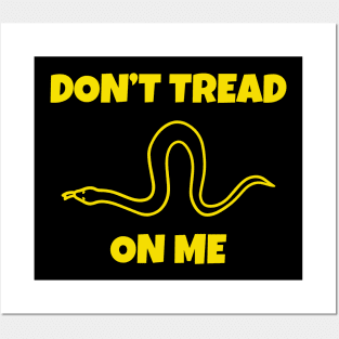 Dont Tread on Me - Line Snake Posters and Art